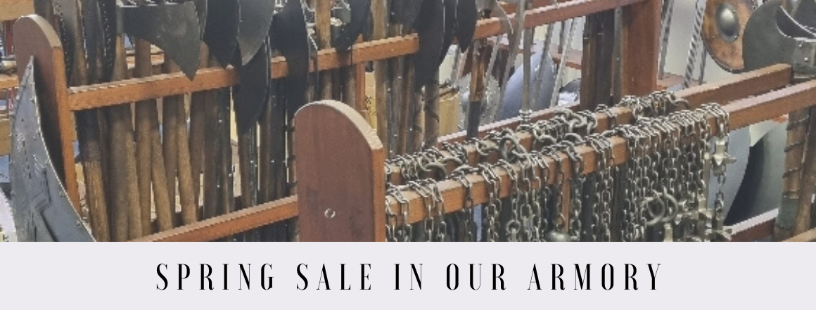 Spring sale in our armory